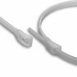 11" 50lb Natural Low Profile/In-Line Cable Ties 100/bag Part #LP11-50-9C