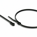 4" 18lb Black Low Profile/In-Line Cable Ties 100/bag Part #LP4-18-0C