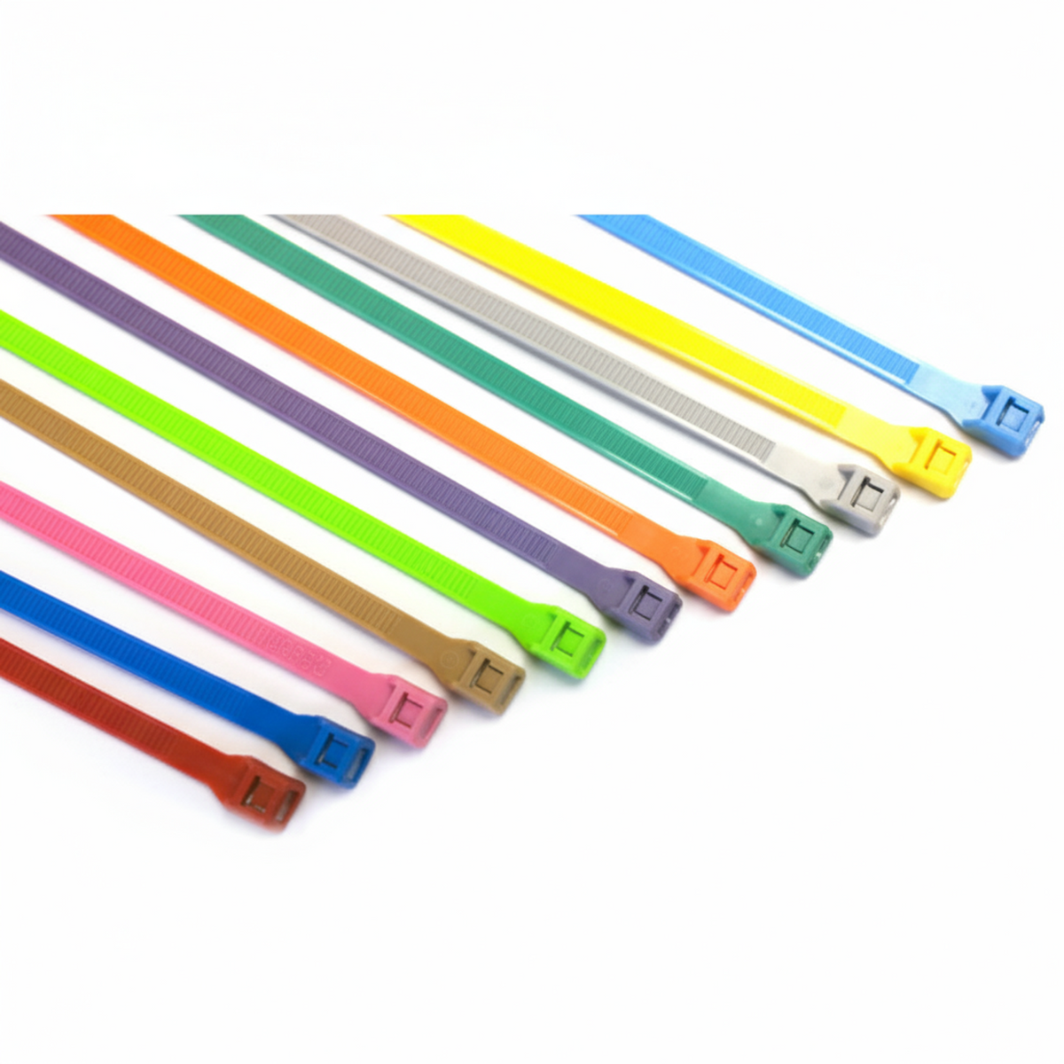 14" 120lb Blue Low Profile/In-Line Cable Ties 100/bag Part #LP14-120-6C