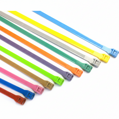 14" 120lb Light Blue Low Profile/In-Line Cable Ties 100/bag Part #LP14-120-LightBlue-C