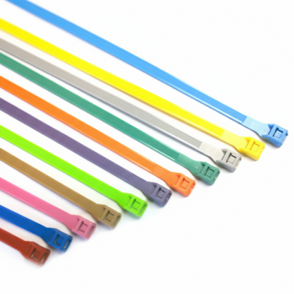 14" 120lb Green Low Profile/In-Line Cable Ties 100/bag Part #LP14-120-5C