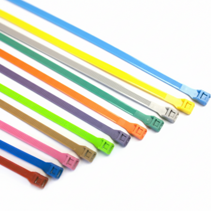 11" 50lb Natural Low Profile/In-Line Cable Ties 100/bag Part #LP11-50-9C