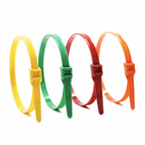 14" 120lb Blue Low Profile/In-Line Cable Ties 100/bag Part #LP14-120-6C