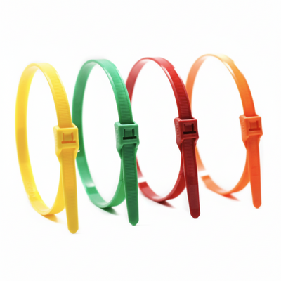 14" 120lb Lime Green Low Profile/In-Line Cable Ties 100/bag Part #LP14-120-LimeGreen-C