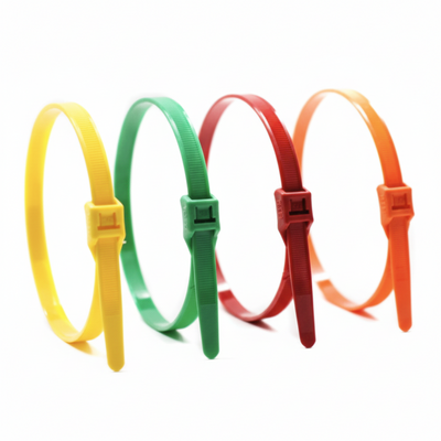 14" 120lb Pink Low Profile/In-Line Cable Ties 100/bag Part #LP14-120-12C
