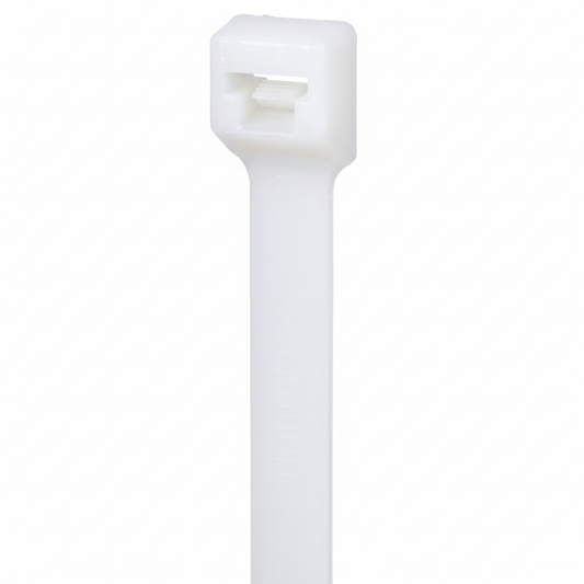 Panduit 7" 50lb. Ivory Flame Retardant Pan-Ty® Locking Cable Ties 1000/bag Part # PLT2S-M69