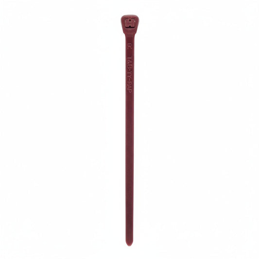 Thomas & Betts TYV23M 4" 18lb Maroon Low-Smoke Plenum Fluoropolymer Cable Ties 1000/Bag