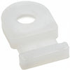 HellermannTyton MB19M4 Cable Tie Anchor Mount, .50" x .312", .13" Hole Dia, .1" Max Tie Width, PA66, Natural, 1000/pkg