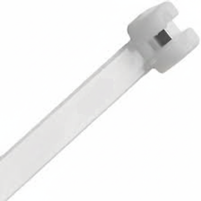 8" 120lbs Metal Tooth Cable Ties 100/bag Part#MT8-120-9C
