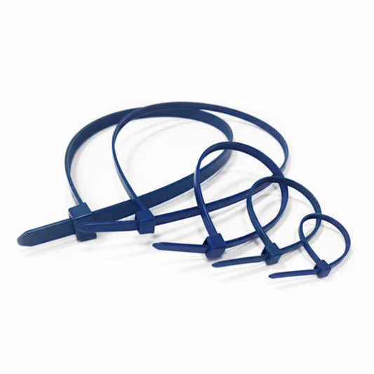 14" 120lb Metal Detectable Cable Ties 100/bag Part # MD14-120-C
