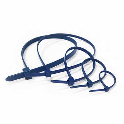 8" 40lb Metal Detectable Cable Ties 100/bag Part # MD8-40-C