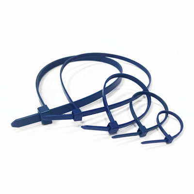 11" 50lb Metal Detectable Cable Ties 100/bag Part # MD11-50-C