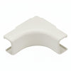 HellermannTyton TSR1FW-33 Internal Corner Cover, 3/4", 1" Bend Radius, PVC, Office White, 1/bag