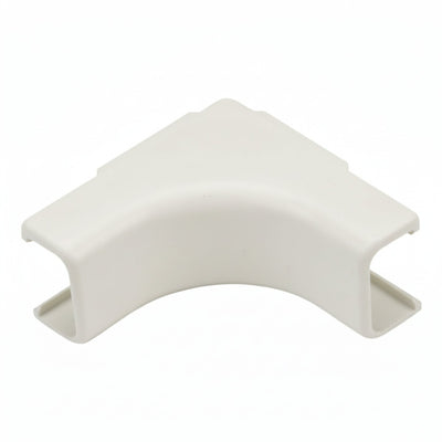 HellermannTyton TSR1FW-33 Internal Corner Cover, 3/4", 1" Bend Radius, PVC, Office White, 1/bag