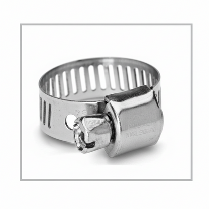 #4MP Stainless Steel Hose Clamp w/ Zinc Plated Screw 10/box