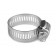 #6MP Stainless Steel Hose Clamp w/ Zinc Plated Screw
