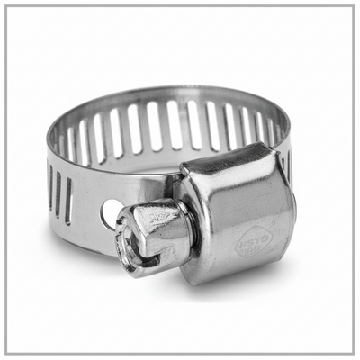 #6MS All Stainless Steel Hose Clamp 10/box