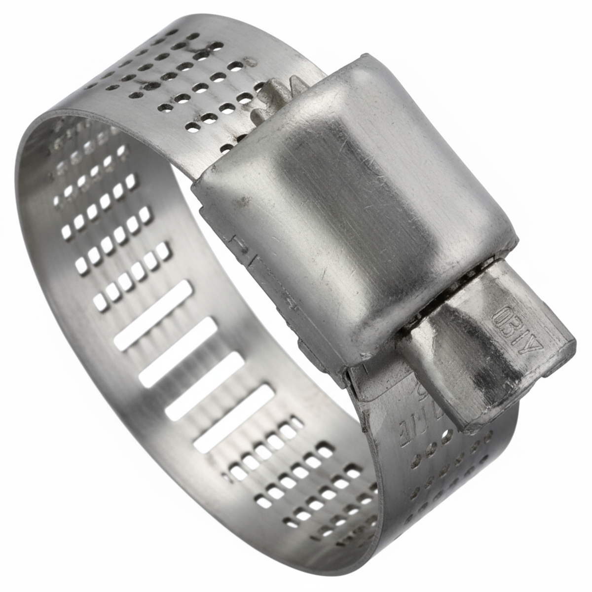 #4MP Stainless Steel Hose Clamp w/ Zinc Plated Screw 10/box