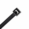 4" 18lb UV Black Cable Ties 100/bag Part # M4-18-0C
