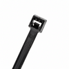 4" 18lb UV Black Cable Ties 1000/bag Part # M4-18-0M