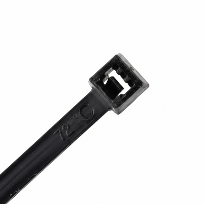 4" 18lb UV Black Cable Ties 100/bag Part # M4-18-0C