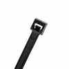7.87" 18lb UV Black Cable Ties 1000/bag Part # M8-18-0M