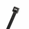 7.87" 18lb UV Black Cable Ties 100/bag Part # M8-18-0C