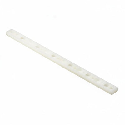 HellermannTyton MP1M5.NN3P Cable Tie Mounting Plates, .50'' x 1.75'', T18-T50 Ties, #10 Screw, PA66, Natural, 100/pk