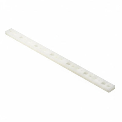 HellermannTyton MP2M3.NN3P Cable Tie Mounting Plates, .50'' x 3.00'', T18-T50 Cable Ties, #6 (M3) Screw, PA66, Natural, 100/pk