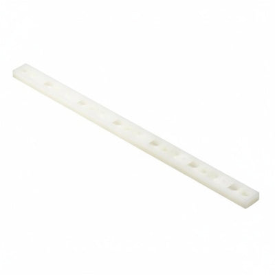 HellermannTyton MP3M3.NN3P Cable Tie Mounting Plates, .50'' x 4.25'', T18-T50 Cable Ties, #6 (M3) Screw, PA66, Natural, 100/pk