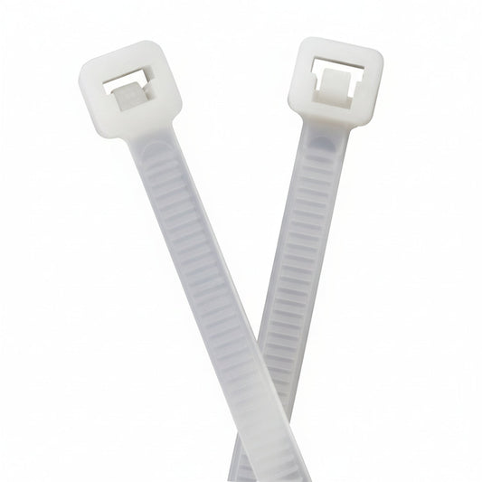 6" 50lb Natural Cable Ties 100/bag Part # S6-50-9C