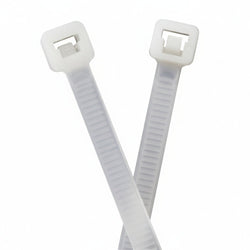 6" 50lb Natural Cable Ties 100/bag Part # S6-50-9C
