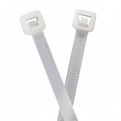 6" 50lb Natural Cable Ties 100/bag Part # S6-50-9C