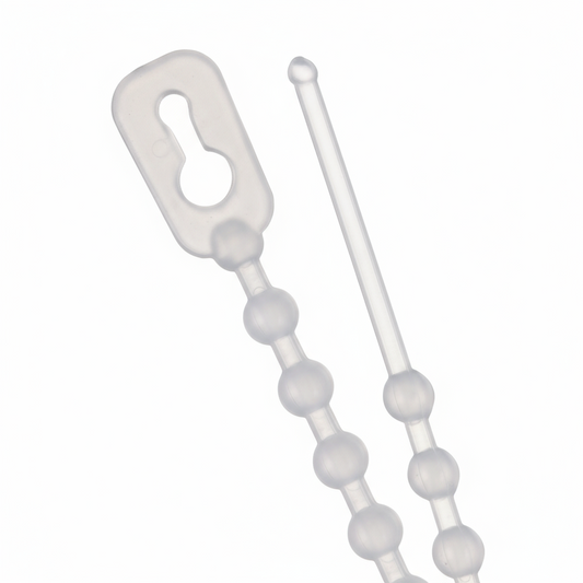 14" 75lb UV Natural Beaded Cable Ties 250/bag Part # Bead-14-75-9H