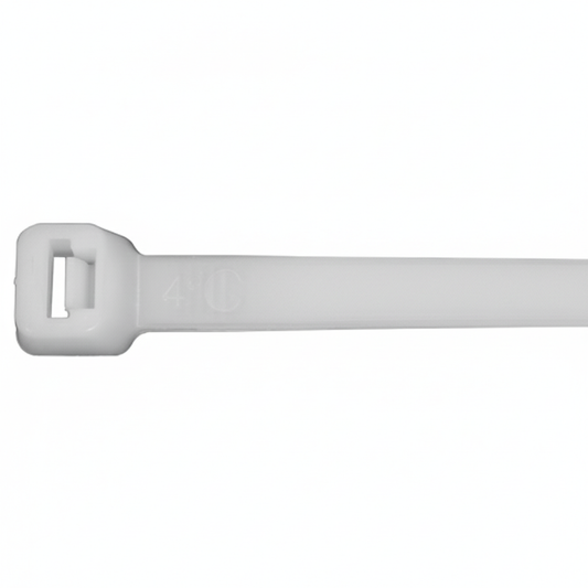 7.87" 50lb Natural Cable Ties 1000/bag Part # S7.5-50-9M