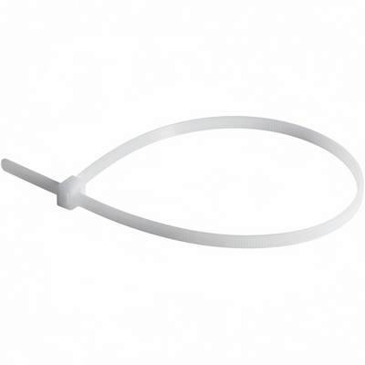 4" 18lb Natural Cable Ties 100/bag Part # M4-18-9C