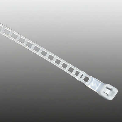 7" 40lb Natural Ladder Style Nylon Cable Ties 1000/bag Part #Ladder7-40-9M