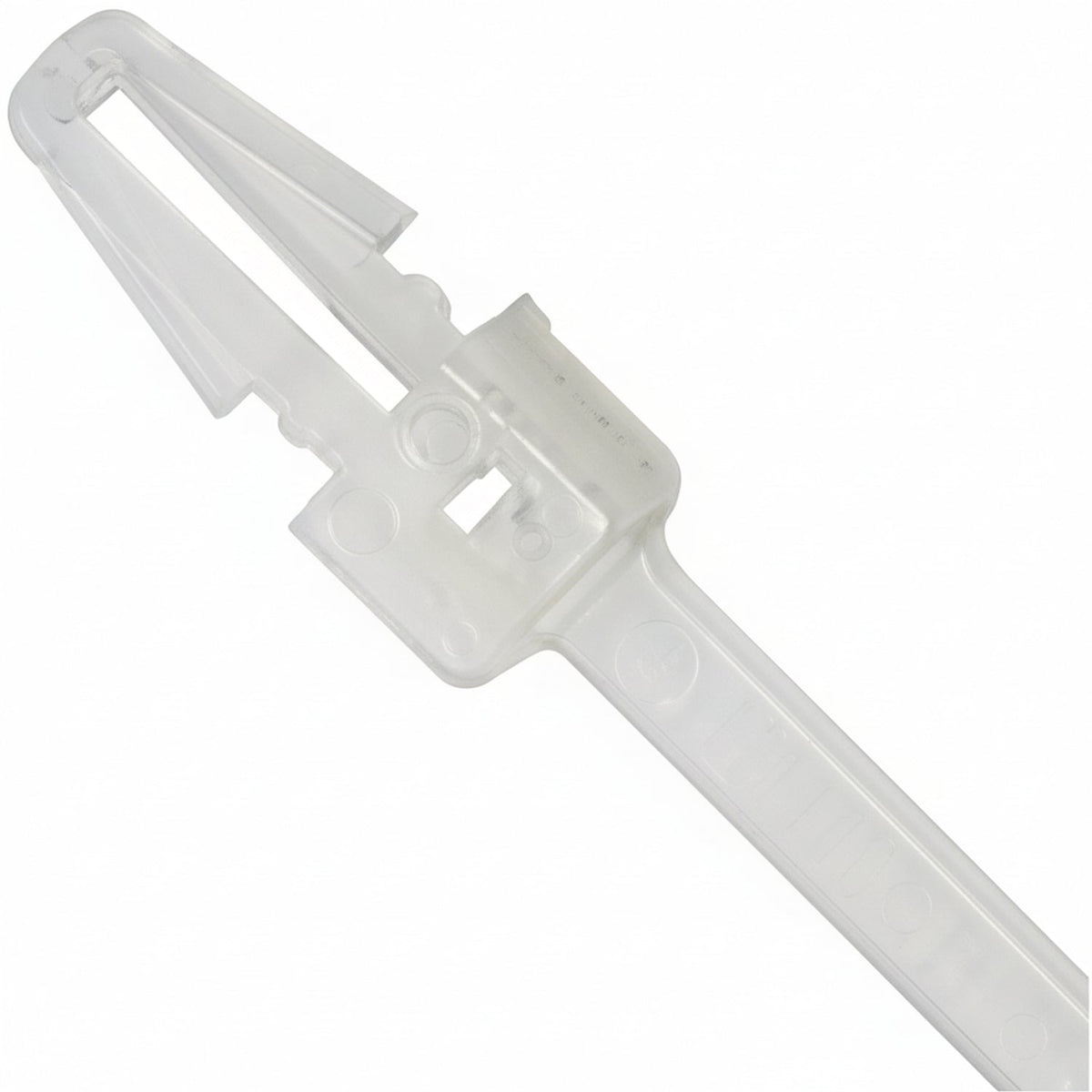 Push-Mount Cable Ties Without Wings