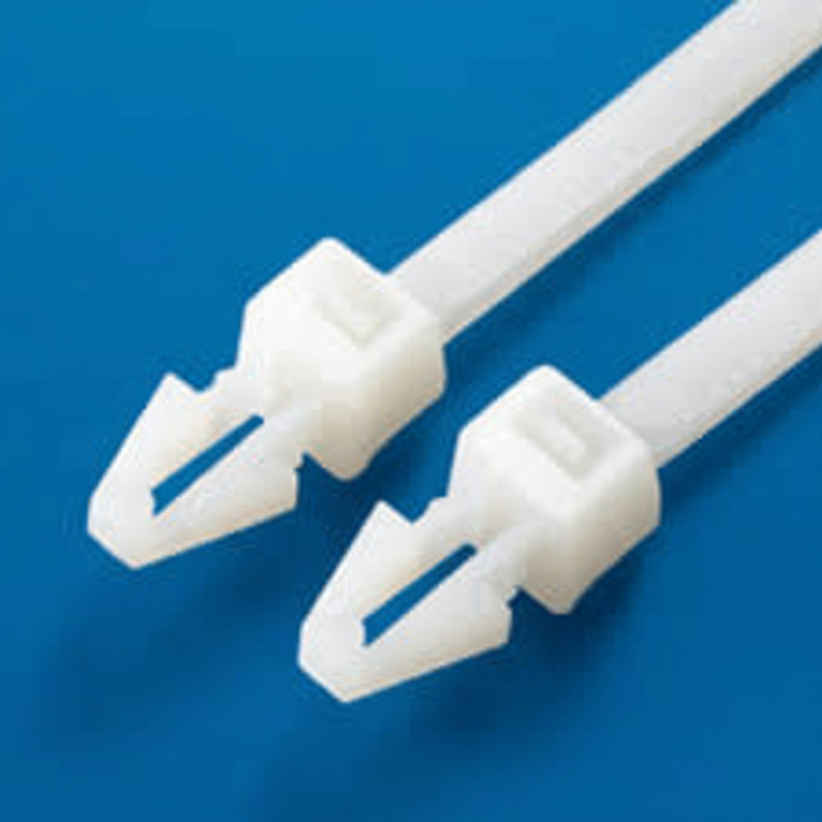 Push-Mount Cable Ties Without Wings