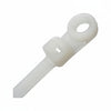 8" 50lb Screw Mount Natural Mounting Head Cable Ties 100/bag Part #SM8-50-9C