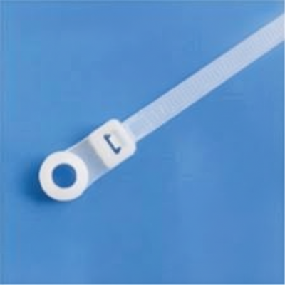 14" 50lb Screw Mount Natural Mounting Head Cable Ties 100/bag Part #SM14-50-9C