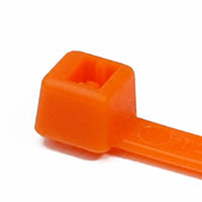11" 50lb Orange Cable Ties 100/bag Part # C11-50-Orange