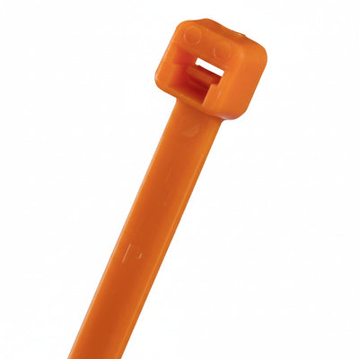 Panduit 7" 50lb. Orange Pan-Ty® Locking Cable Ties 100/bag Part # PLT2S-C3