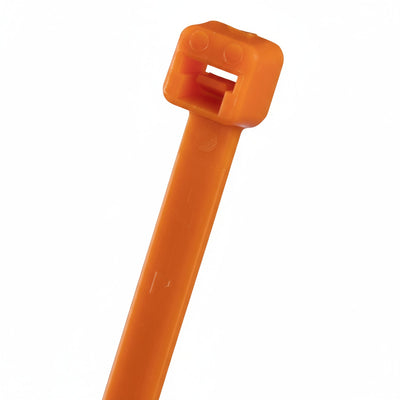 Panduit 8" 18lb. Orange Pan-Ty® Locking Cable Ties 1000/bag Part # PLT2M-M3