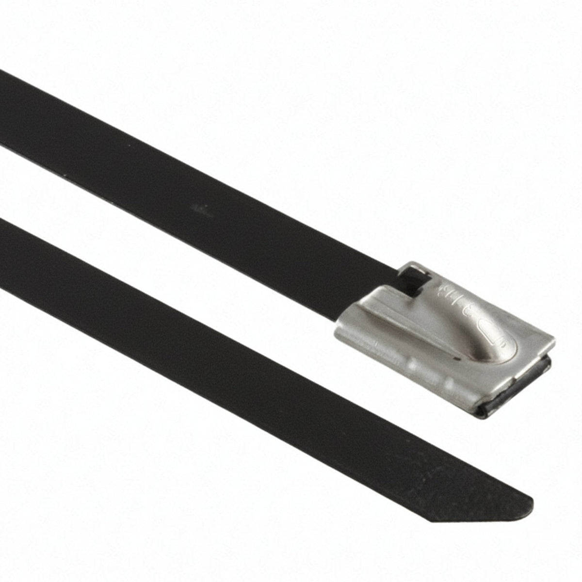 Panduit 14" 250lb Fully Coated Blue Polyester 316 Pan-Steel Stainless Steel Cable Ties 50/bag Part #MLTFC4H-LP316BU