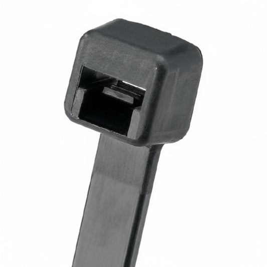 Panduit 6" 50lb. Black UV Weather Resistant Pan-Ty® Locking Cable Ties 1000/bag Part # PLT1.5S-M0