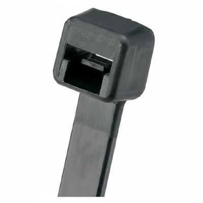 Panduit 20.9" Black 100/bag  Locking Cable Tie, Weather Resistant