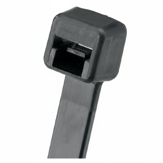 Panduit 21" 120lb. Black UV Weather Resistant Pan-Ty® Locking Cable Ties 100/bag Part # PLT6LH-C0
