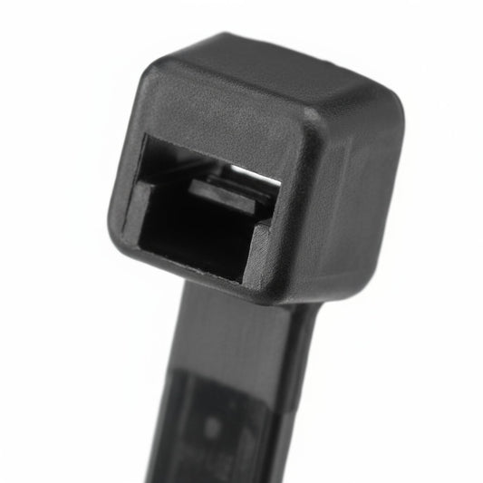 Panduit 14.5" 120lb. Black UV Weather Resistant Pan-Ty® Locking Cable Ties 100/bag Part # PLT4H-C0