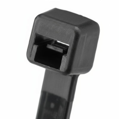 Panduit 14.5" 120lb. Black UV Weather Resistant Pan-Ty® Locking Cable Ties 100/bag Part # PLT4H-C0